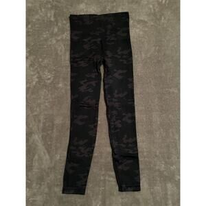 Spanx Mid Rise Camo Womens Full Length Leggings Size Small S/P